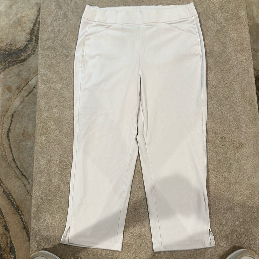 Chico’s Travelers Collection Cropped Pants